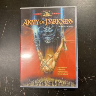 Army Of Darkness - pimeyden armeija DVD (VG+/M-) -kauhu/komedia-